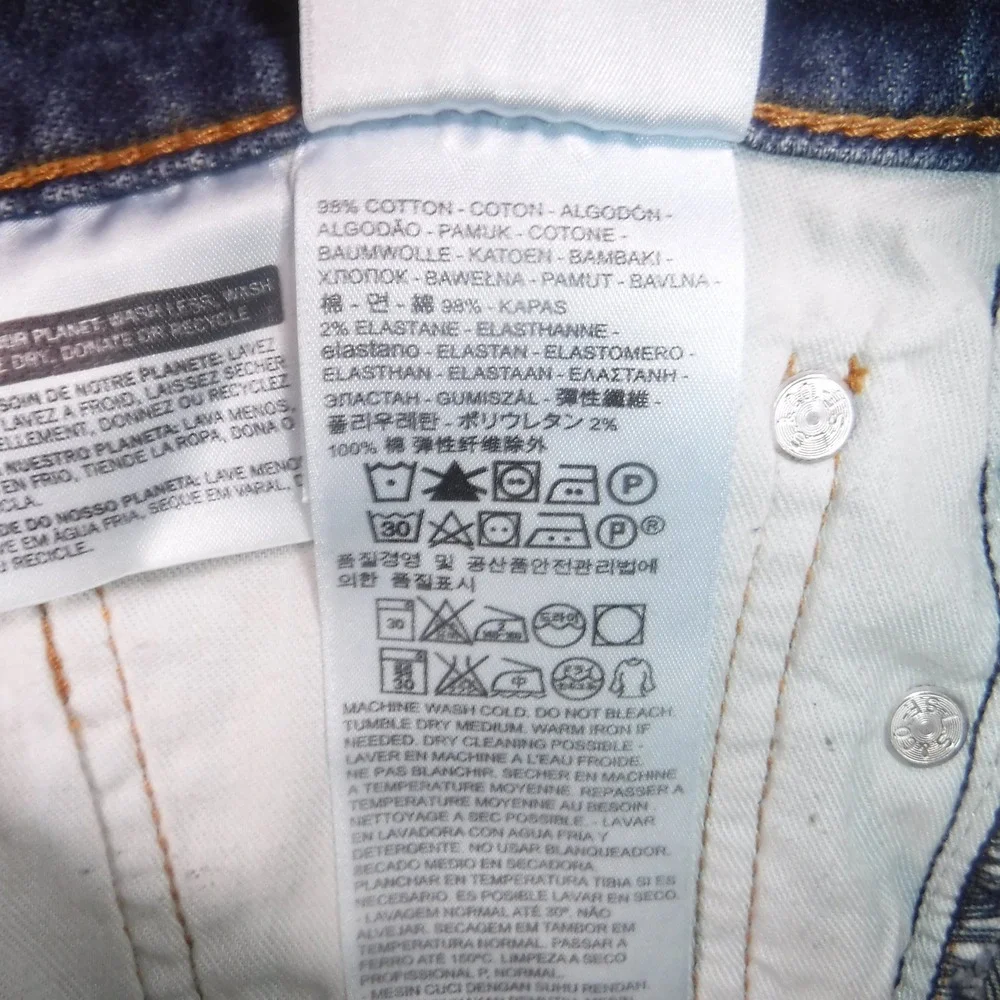 Levis 514 Straight Fit Mens Jeans Blue Medium Wash‎ Denim 32x30 Western